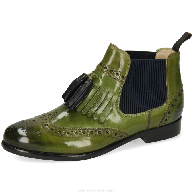 Melvin & Hamilton ženy selina 5 B0T2981 členkové čižmy zelená