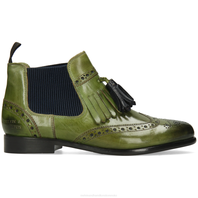Melvin & Hamilton ženy selina 5 B0T2981 členkové čižmy zelená
