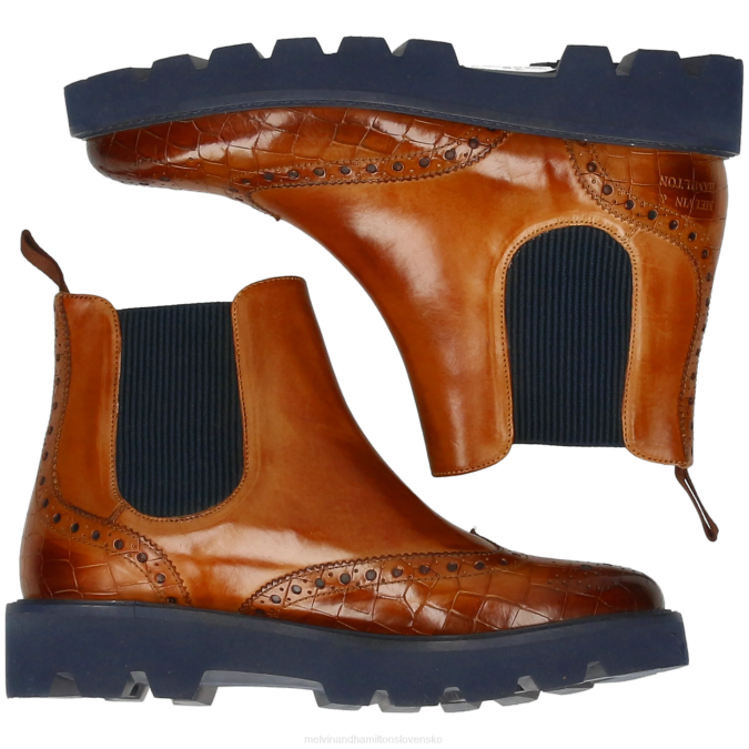 Melvin & Hamilton ženy selina 65 B0T2884 členkové čižmy hnedá