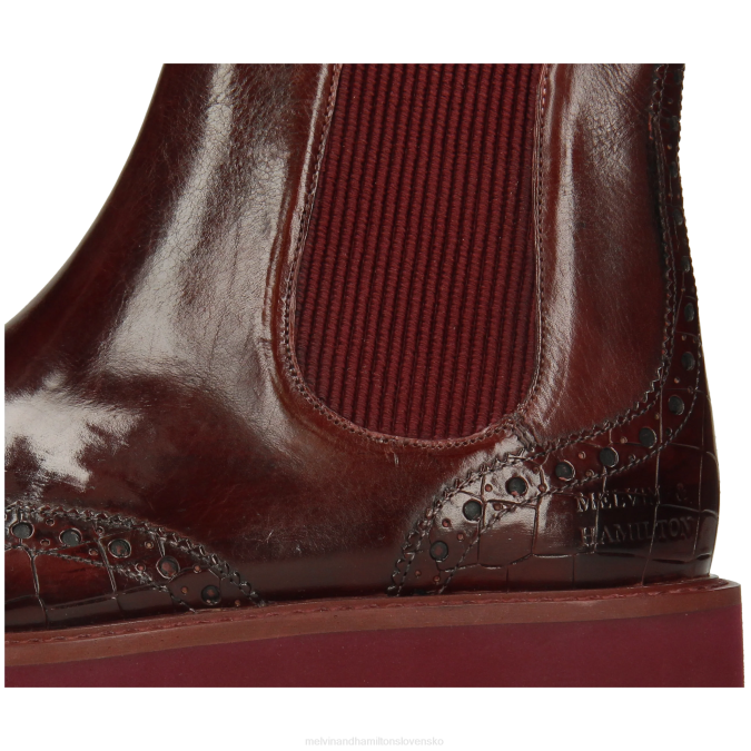 Melvin & Hamilton ženy selina 65 B0T2966 členkové čižmy Fialová