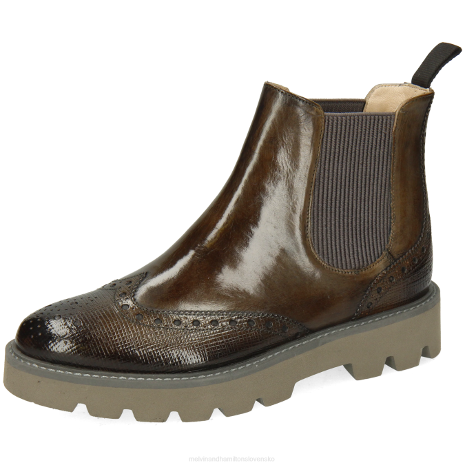 Melvin & Hamilton ženy selina 65 B0T2973 členkové čižmy kaki