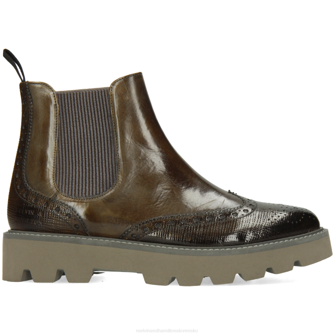 Melvin & Hamilton ženy selina 65 B0T2973 členkové čižmy kaki