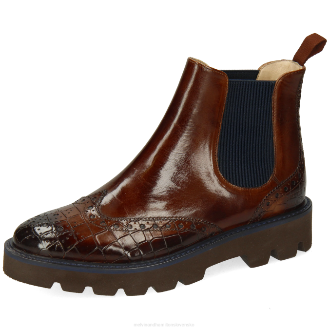 Melvin & Hamilton ženy selina 65 B0T2984 členkové čižmy hnedá