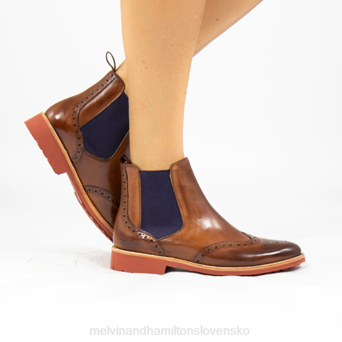 Melvin & Hamilton ženy selina 6 B0T21001 členkové čižmy hnedá