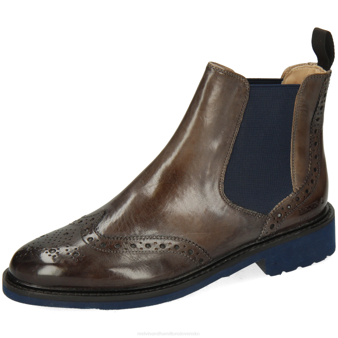 Melvin & Hamilton ženy selina 6 B0T21113 členkové čižmy sivá