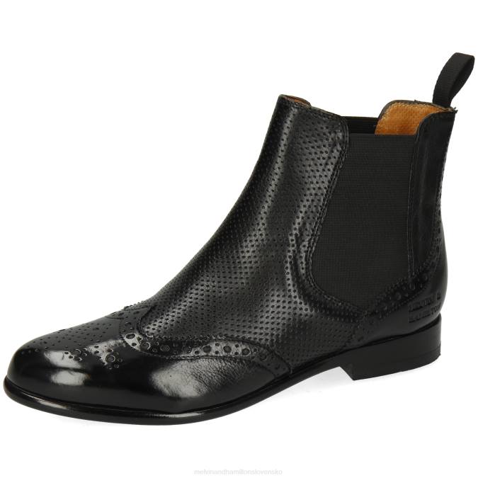 Melvin & Hamilton ženy selina 6 B0T21139 členkové čižmy čierna