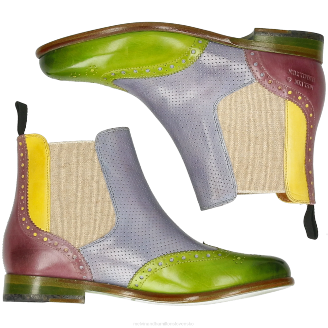 Melvin & Hamilton ženy selina 6 B0T2816 členkové čižmy multi