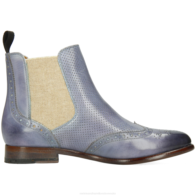 Melvin & Hamilton ženy selina 6 B0T2857 členkové čižmy sivá