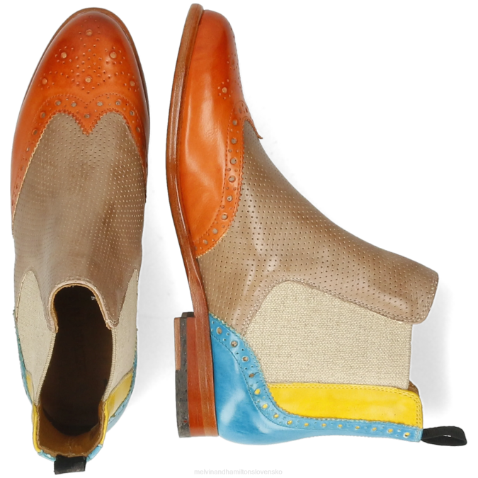 Melvin & Hamilton ženy selina 6 B0T2985 členkové čižmy multi