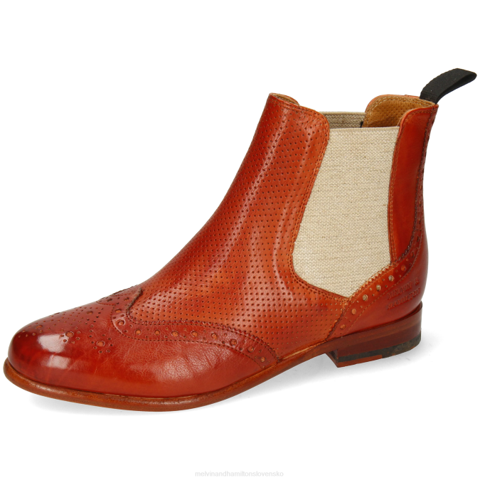 Melvin & Hamilton ženy selina 6 B0T2999 členkové čižmy červená