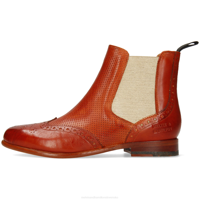 Melvin & Hamilton ženy selina 6 B0T2999 členkové čižmy červená