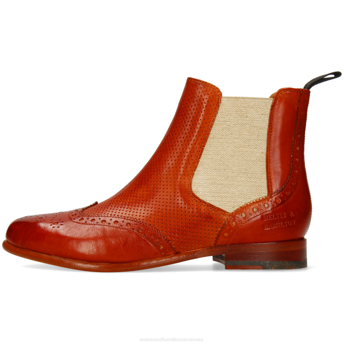 Melvin & Hamilton ženy selina 6 B0T2999 členkové čižmy červená