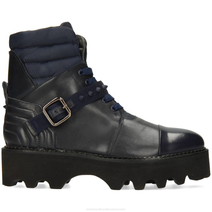 Melvin & Hamilton ženy sybilla 27 B0T2853 členkové čižmy Modrá