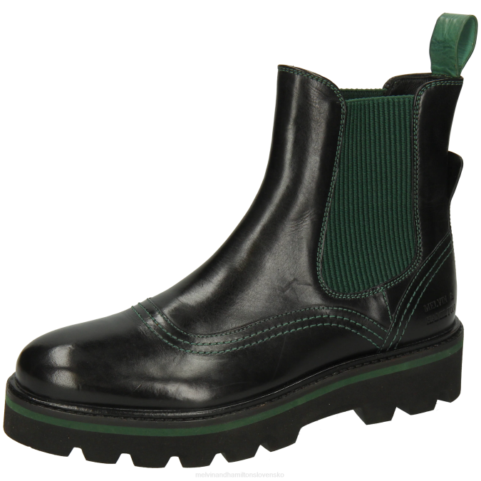 Melvin & Hamilton ženy sybilla 33 B0T2785 členkové čižmy čierna