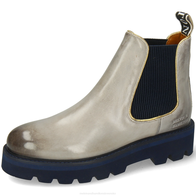 Melvin & Hamilton ženy sybilla 6 B0T2827 členkové čižmy sivá