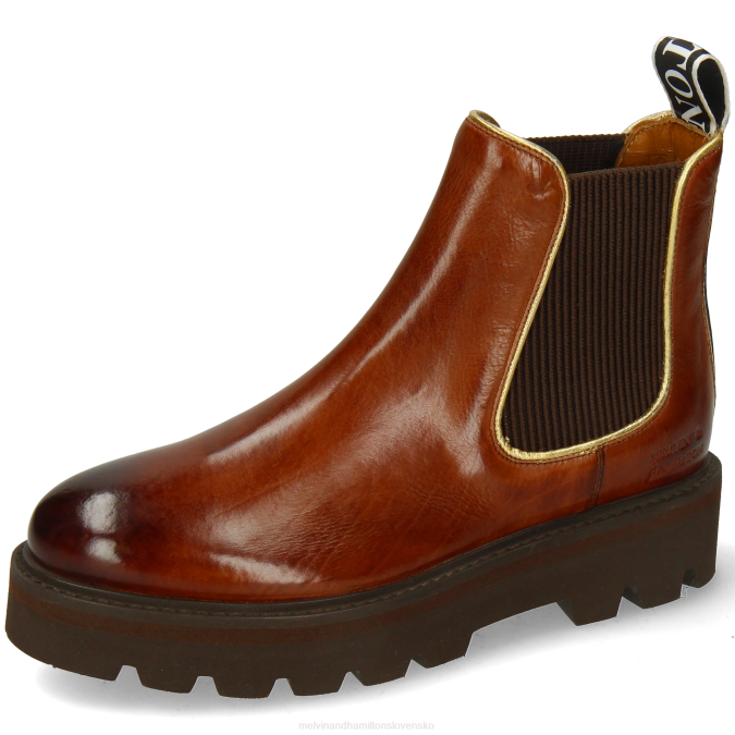 Melvin & Hamilton ženy sybilla 6 B0T2830 členkové čižmy hnedá