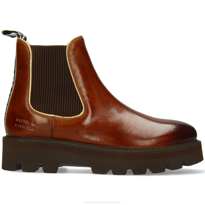 Melvin & Hamilton ženy sybilla 6 B0T2830 členkové čižmy hnedá