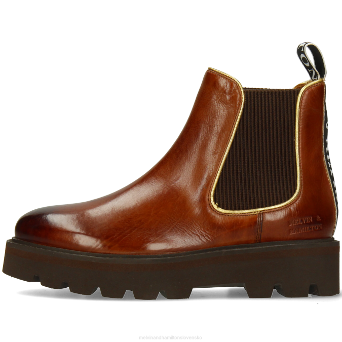 Melvin & Hamilton ženy sybilla 6 B0T2830 členkové čižmy hnedá