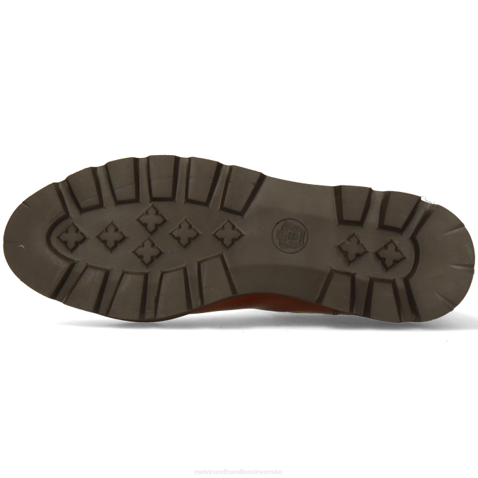 Melvin & Hamilton ženy sybilla 6 B0T2830 členkové čižmy hnedá