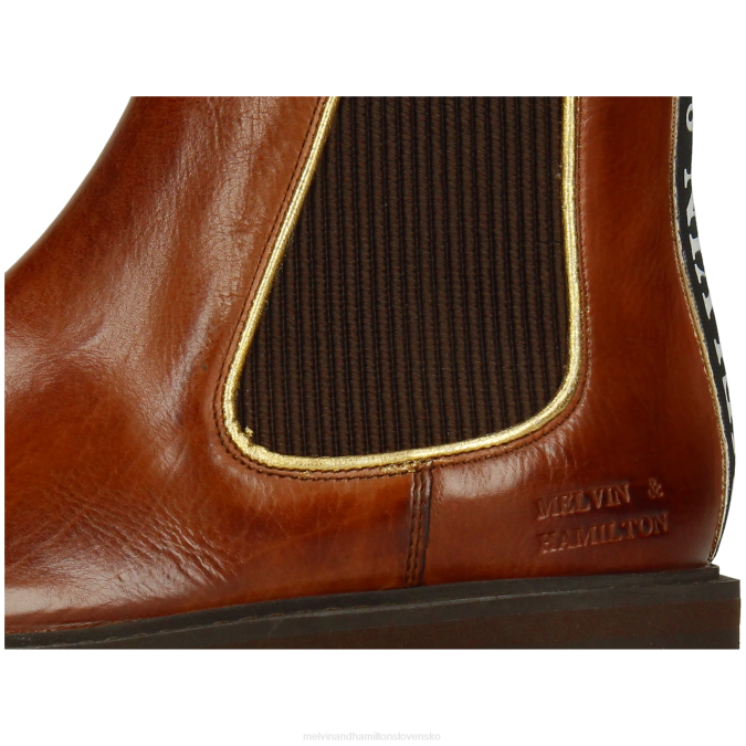 Melvin & Hamilton ženy sybilla 6 B0T2830 členkové čižmy hnedá