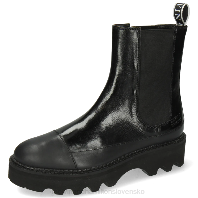 Melvin & Hamilton ženy sybilla 8 B0T21106 členkové čižmy čierna