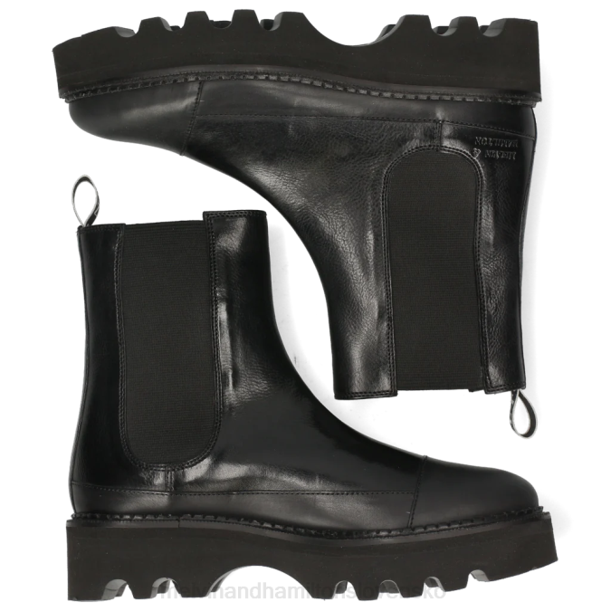 Melvin & Hamilton ženy sybilla 8 B0T21106 členkové čižmy čierna