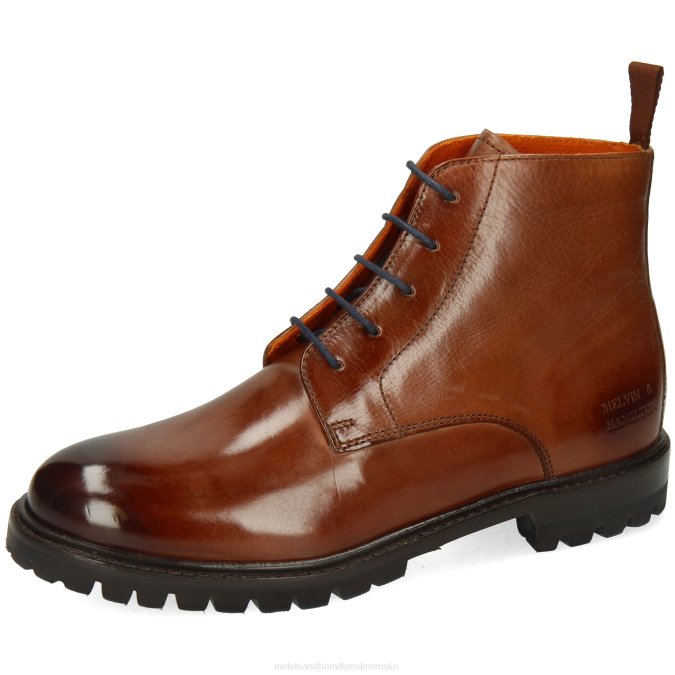 Melvin & Hamilton ženy vláda 7 B0T2787 členkové čižmy hnedá