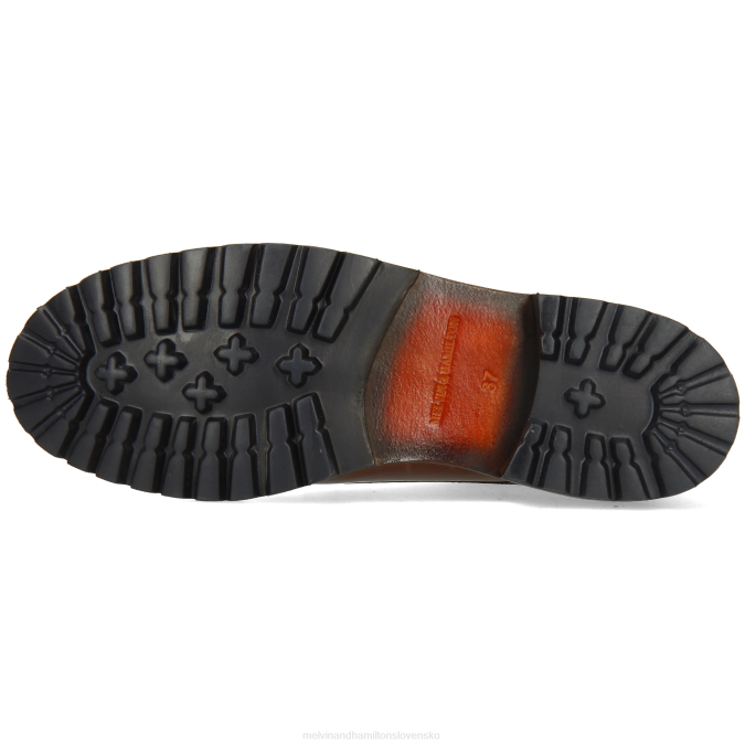 Melvin & Hamilton ženy vláda 7 B0T2787 členkové čižmy hnedá