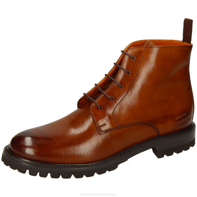 Melvin & Hamilton ženy vláda 7 B0T2895 členkové čižmy hnedá