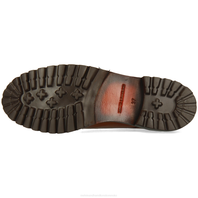 Melvin & Hamilton ženy vláda 7 B0T2895 členkové čižmy hnedá