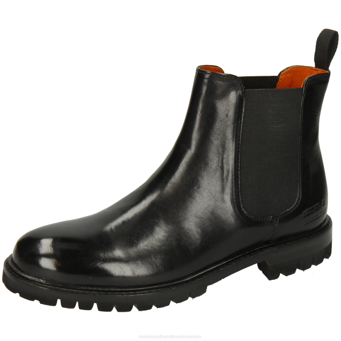 Melvin & Hamilton ženy vláda 8 B0T2814 členkové čižmy čierna