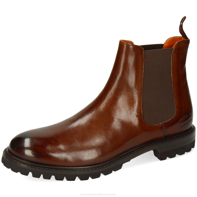 Melvin & Hamilton ženy vláda 8 B0T2818 členkové čižmy hnedá