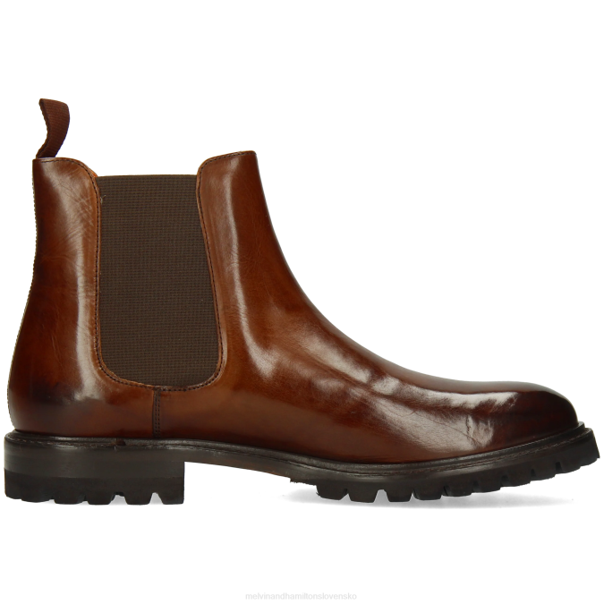 Melvin & Hamilton ženy vláda 8 B0T2818 členkové čižmy hnedá