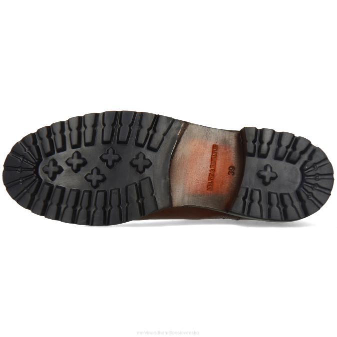 Melvin & Hamilton ženy vláda 8 B0T2818 členkové čižmy hnedá