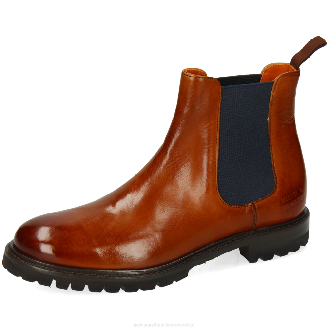 Melvin & Hamilton ženy vláda 8 B0T2823 členkové čižmy hnedá