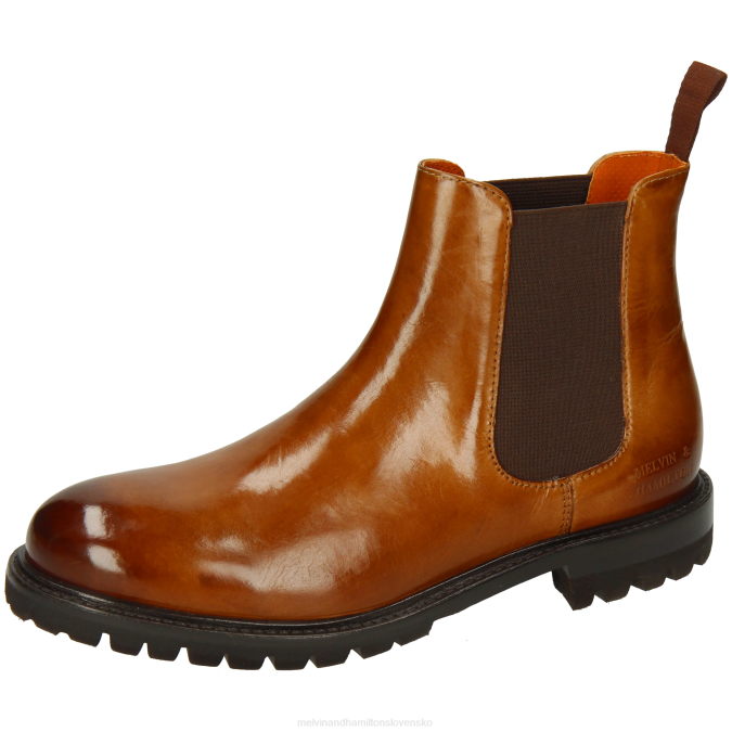 Melvin & Hamilton ženy vláda 8 B0T2826 členkové čižmy hnedá