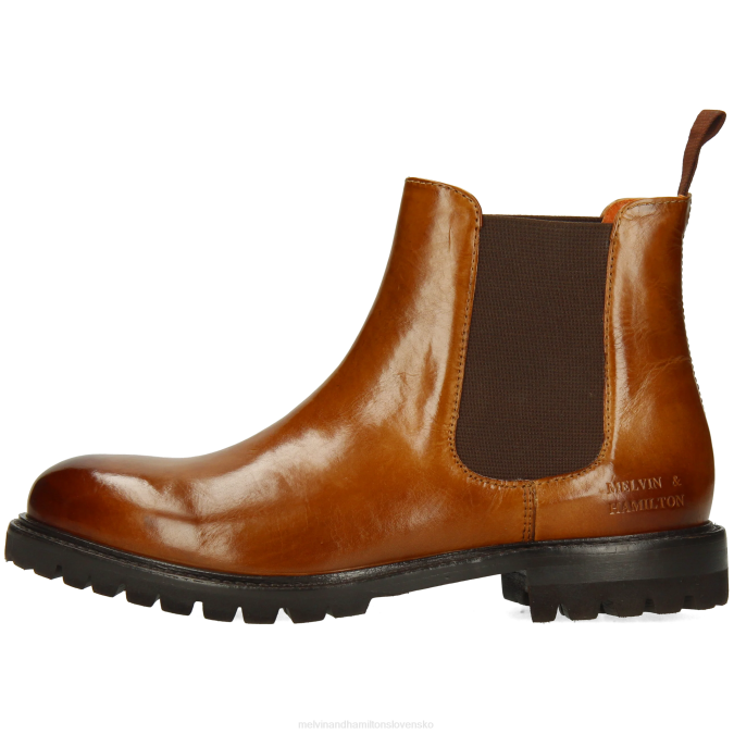 Melvin & Hamilton ženy vláda 8 B0T2826 členkové čižmy hnedá
