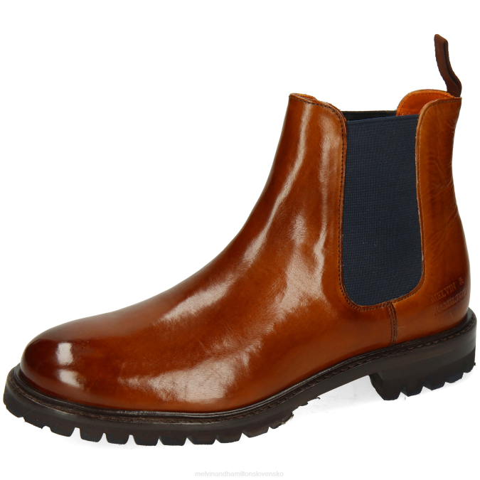 Melvin & Hamilton ženy vláda 8 B0T2854 členkové čižmy hnedá