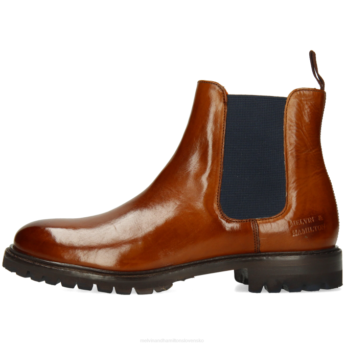 Melvin & Hamilton ženy vláda 8 B0T2854 členkové čižmy hnedá