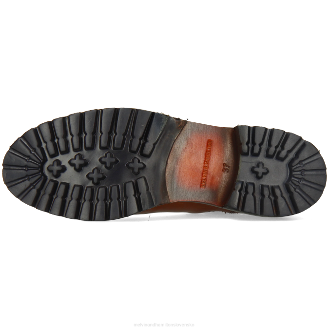 Melvin & Hamilton ženy vláda 8 B0T2854 členkové čižmy hnedá