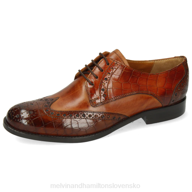 Melvin & Hamilton ženy amelie 3 B0T21519 derby topánky hnedá