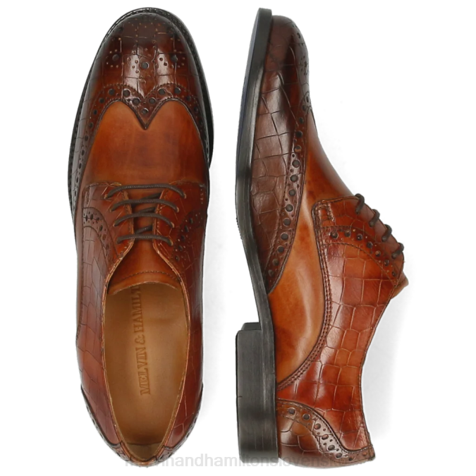 Melvin & Hamilton ženy amelie 3 B0T21519 derby topánky hnedá