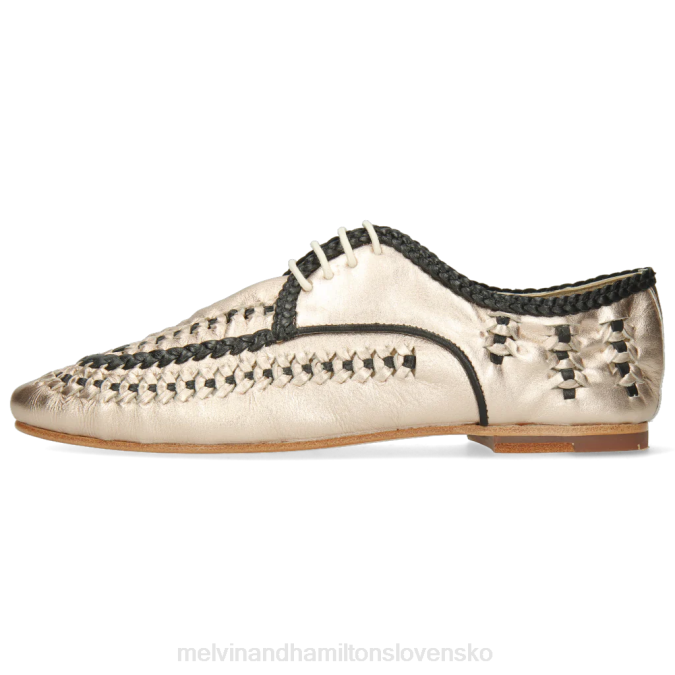 Melvin & Hamilton ženy aviana 2 B0T21531 derby topánky zlato