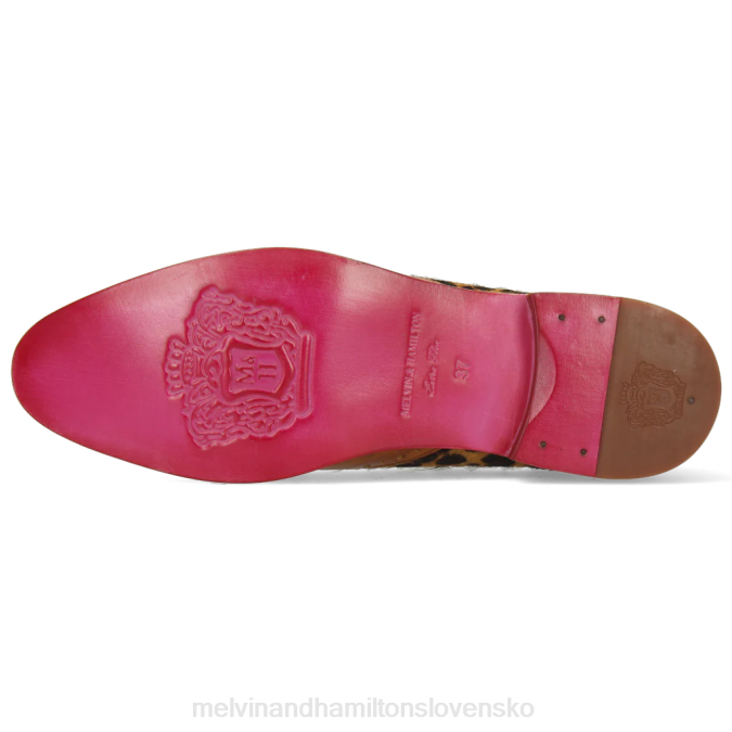 Melvin & Hamilton ženy betty 3 B0T21524 derby topánky hnedá