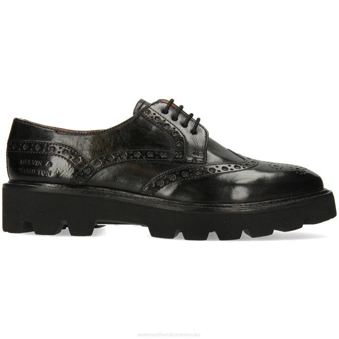 Melvin & Hamilton ženy jenny 6 B0T21500 derby topánky čierna