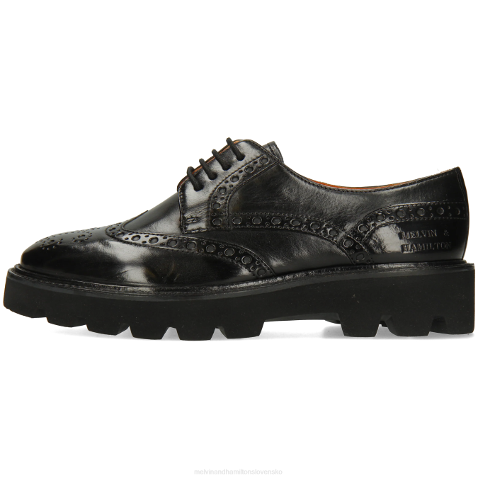 Melvin & Hamilton ženy jenny 6 B0T21500 derby topánky čierna