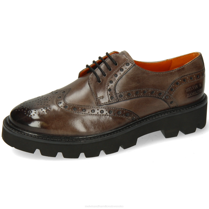 Melvin & Hamilton ženy jenny 6 B0T21503 derby topánky sivá