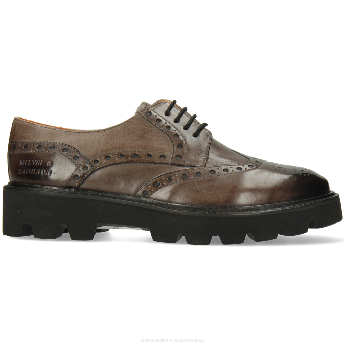 Melvin & Hamilton ženy jenny 6 B0T21503 derby topánky sivá