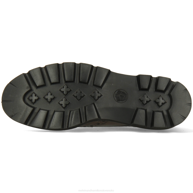 Melvin & Hamilton ženy jenny 6 B0T21503 derby topánky sivá