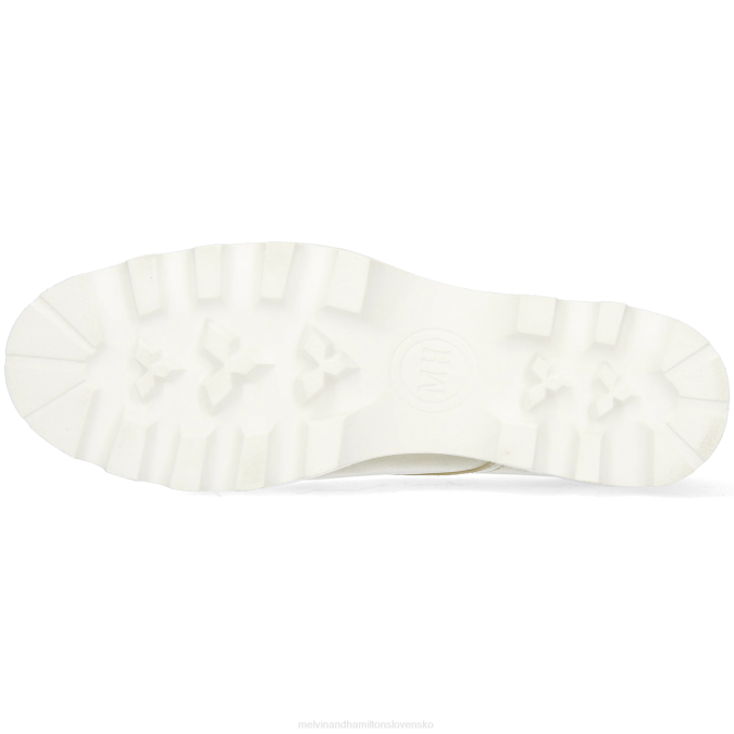 Melvin & Hamilton ženy megan 21 B0T21514 derby topánky biely